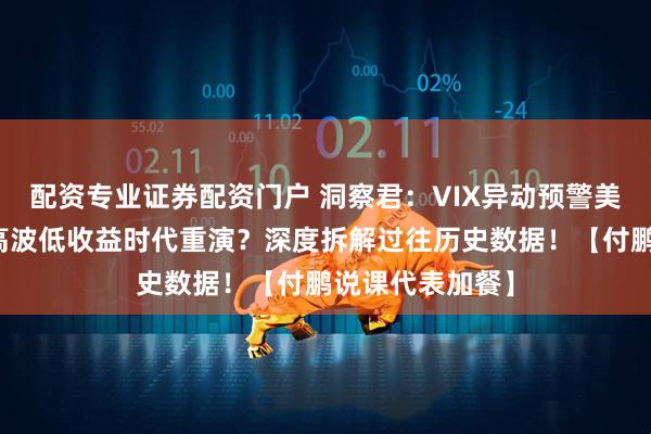 配资专业证券配资门户 洞察君：VIX异动预警美股涨跌真相！高波低收益时代重演？深度拆解过往历史数据！【付鹏说课代表加餐】