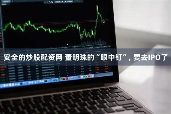 安全的炒股配资网 董明珠的“眼中钉”, 要去IPO了